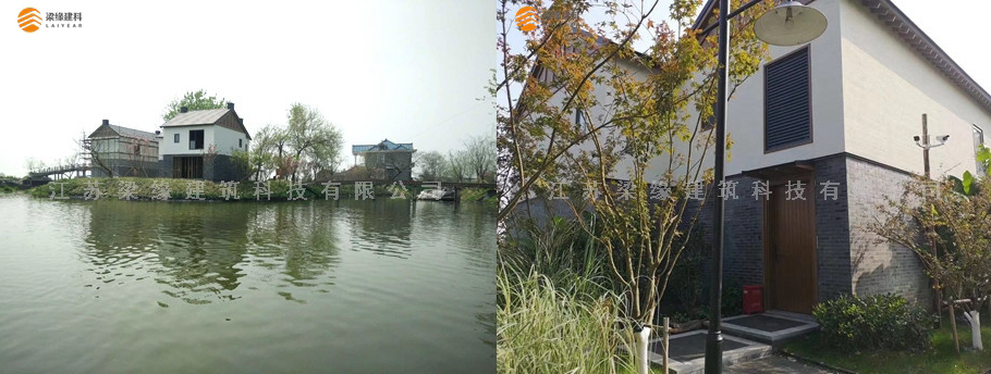 興化東羅田園鄉村木結構民宿項目